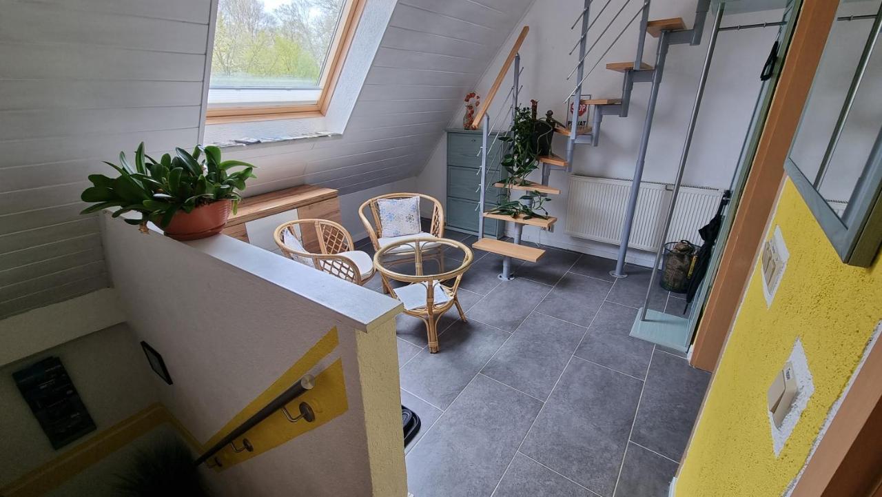 Ferienwohnung Am Park Leipzig Buitenkant foto