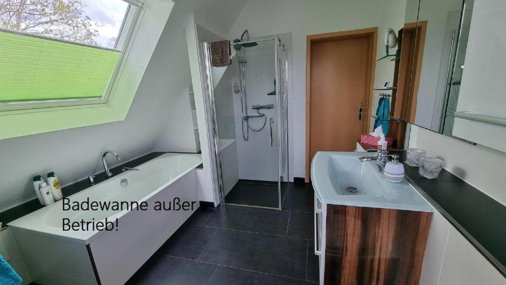 Ferienwohnung Am Park Leipzig Buitenkant foto