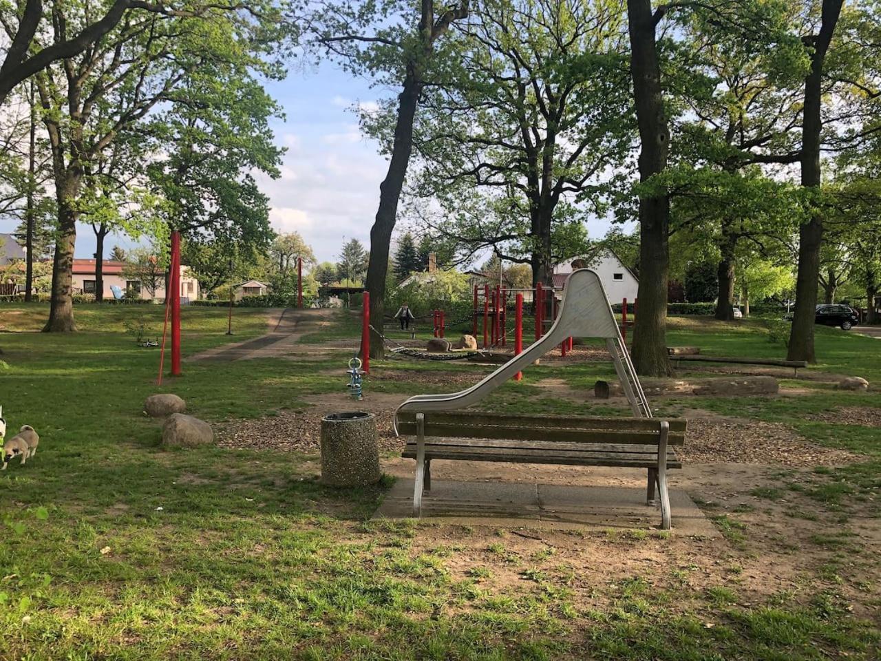 Ferienwohnung Am Park Leipzig Buitenkant foto