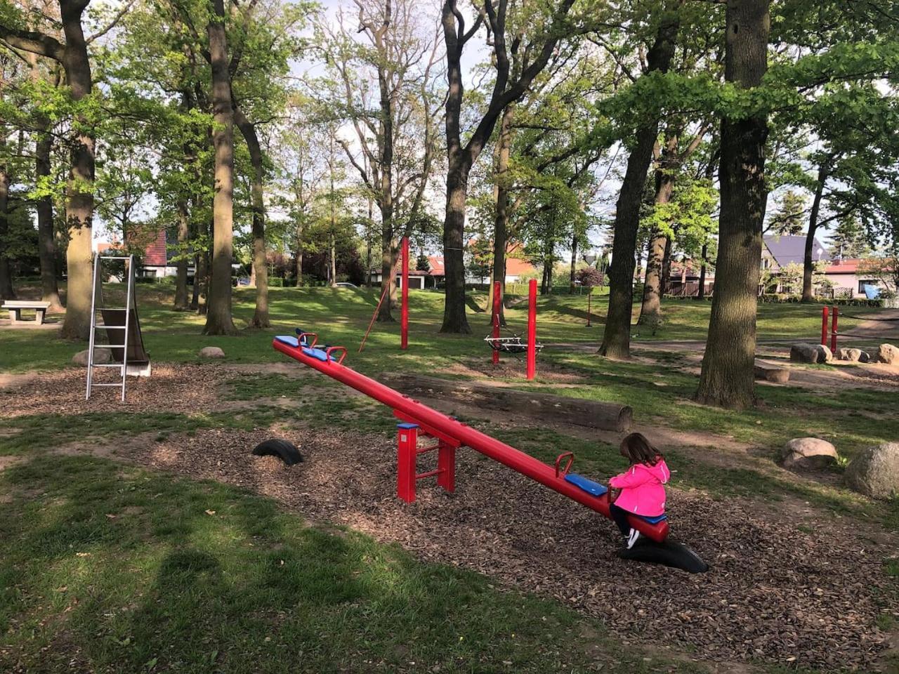 Ferienwohnung Am Park Leipzig Buitenkant foto